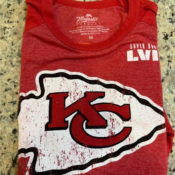 LVII Kansas City Patrick Mahoney SuperBowl Shirt - Picture 4 of 4